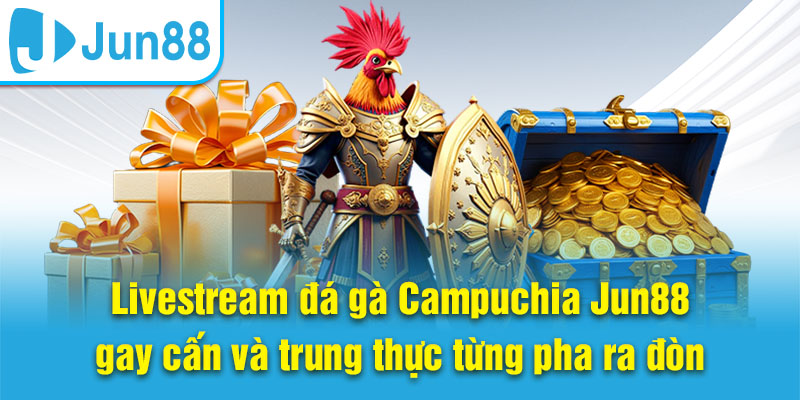 Livestream đá gà Campuchia Jun88 – gay cấn và trung thực từng pha ra đòn
